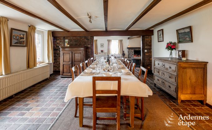 Holiday cottage in Francorchamps for 15 persons in the Ardennes