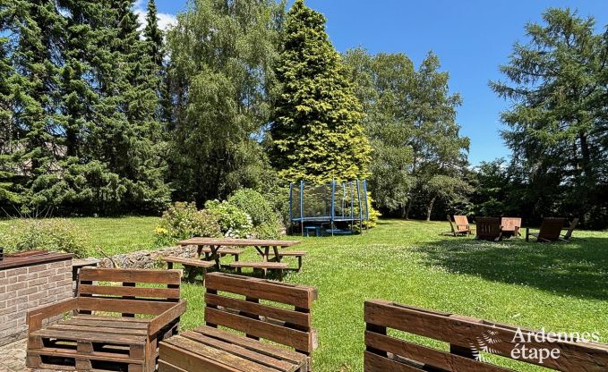 Holiday cottage in Francorchamps for 15 persons in the Ardennes
