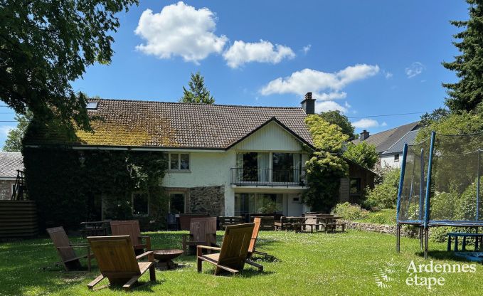 Holiday cottage in Francorchamps for 15 persons in the Ardennes