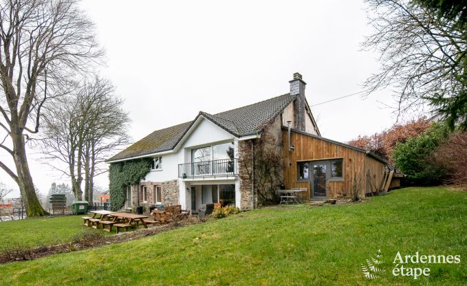 Holiday cottage in Francorchamps for 15 persons in the Ardennes