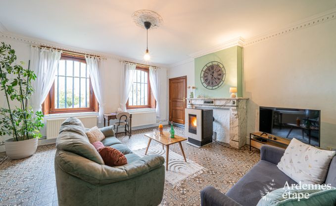 Authentic farmhouse with 3 bedrooms and private garden in a nature park between Sambre and Meuse