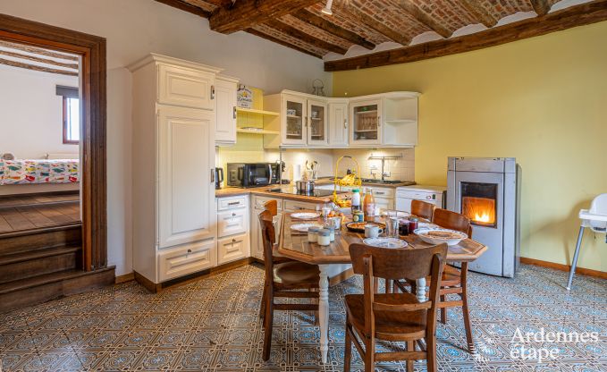 Authentic farmhouse with 3 bedrooms and private garden in a nature park between Sambre and Meuse