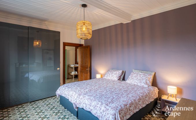 Authentic farmhouse with 3 bedrooms and private garden in a nature park between Sambre and Meuse