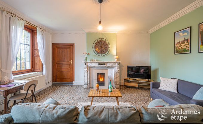Authentic farmhouse with 3 bedrooms and private garden in a nature park between Sambre and Meuse