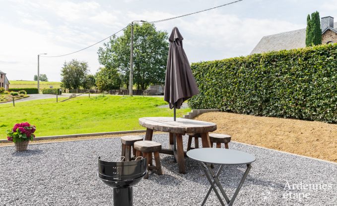 Beautiful holiday accommodation for 10 people in Rienne, Ardennes.