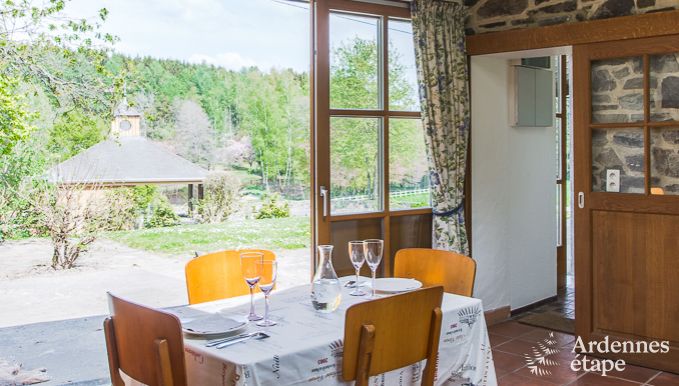 Enchanting holiday home for 4 persons to rent in the woods of Gedinne