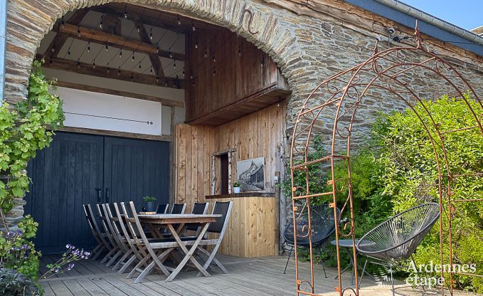 Authentic holiday stonehouse to rent in Gedinne in the Ardennes