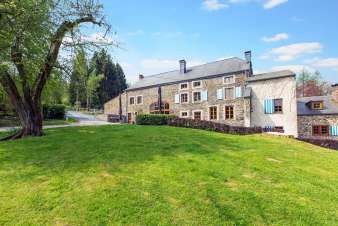 Mill renovated into holiday cottage to rent in the woods of Gedinne