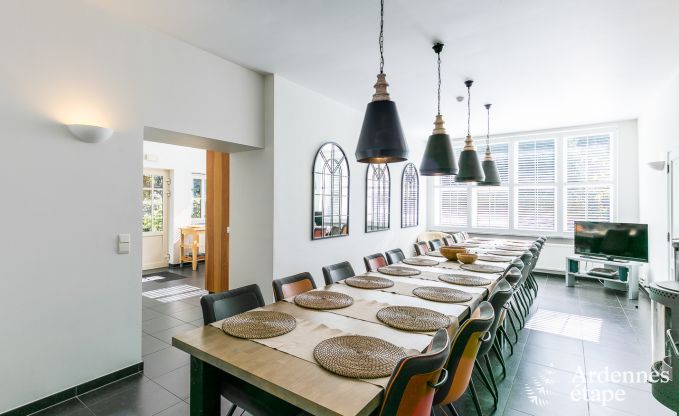 Luxury villa in Gedinne for 18 persons in the Ardennes