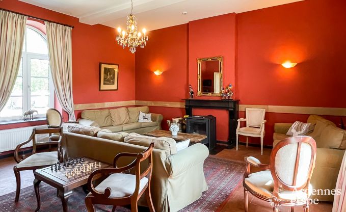 Castle in Gembloux for 23 persons in the Ardennes