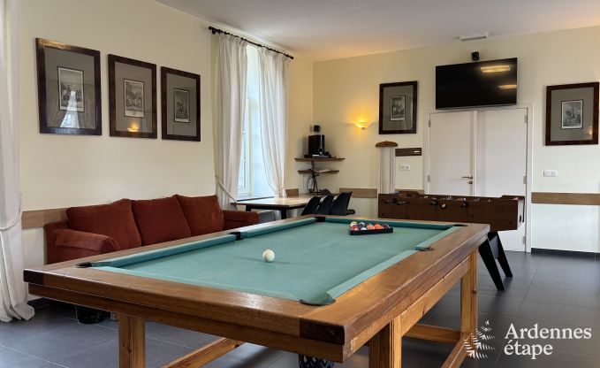 Castle in Gembloux for 23 persons in the Ardennes