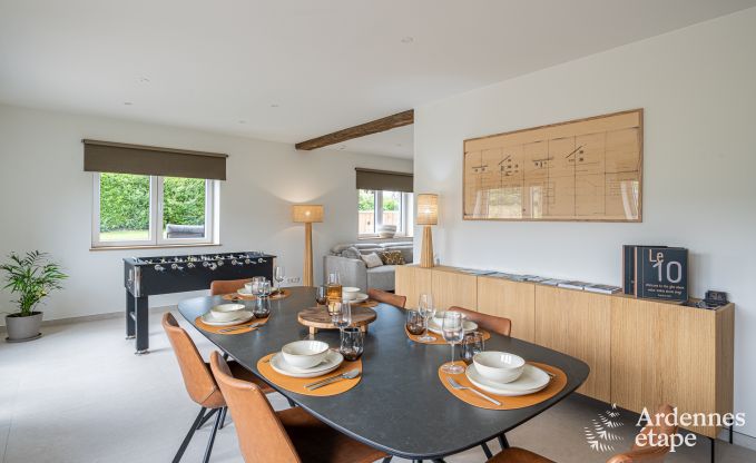 Holiday home Gesves for 6 people with 3 bedrooms and 3 bathrooms, hot tub, petanque 