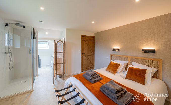 Holiday home Gesves for 6 people with 3 bedrooms and 3 bathrooms, hot tub, petanque 