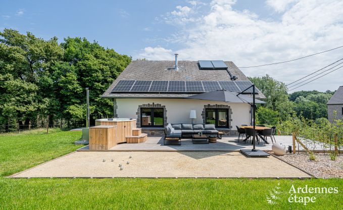 Holiday home Gesves for 6 people with 3 bedrooms and 3 bathrooms, hot tub, petanque 