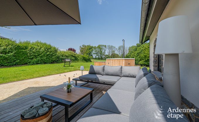 Holiday home Gesves for 6 people with 3 bedrooms and 3 bathrooms, hot tub, petanque 