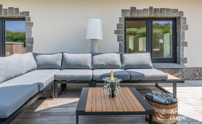 Holiday home Gesves for 6 people with 3 bedrooms and 3 bathrooms, hot tub, petanque 