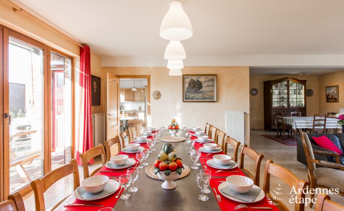 Holiday cottage in Gesves for 15 persons in the Ardennes