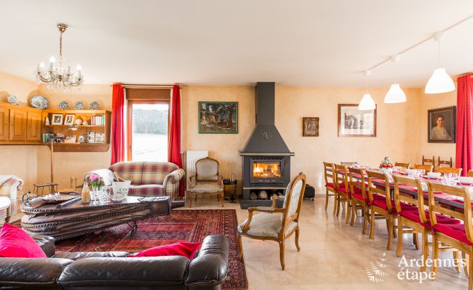 Holiday cottage in Gesves for 15 persons in the Ardennes