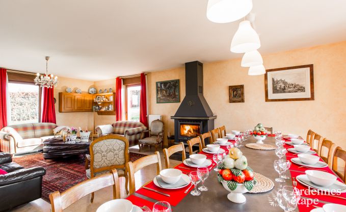 Holiday cottage in Gesves for 15 persons in the Ardennes