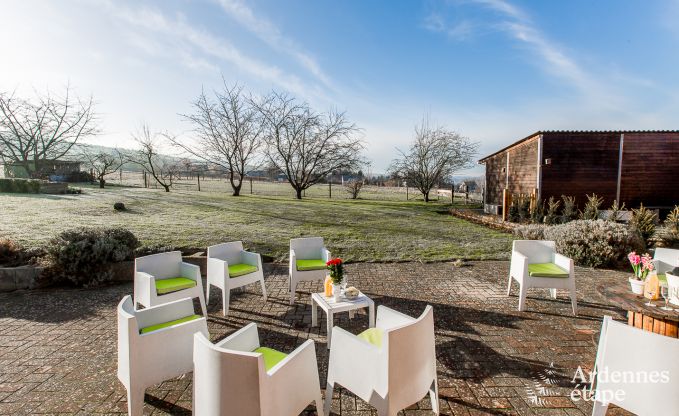 Holiday cottage in Gesves for 15 persons in the Ardennes