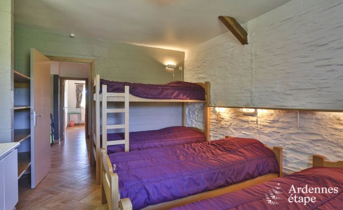 Charming holiday cottage for 12 persons in the heart of nature of Gouvy