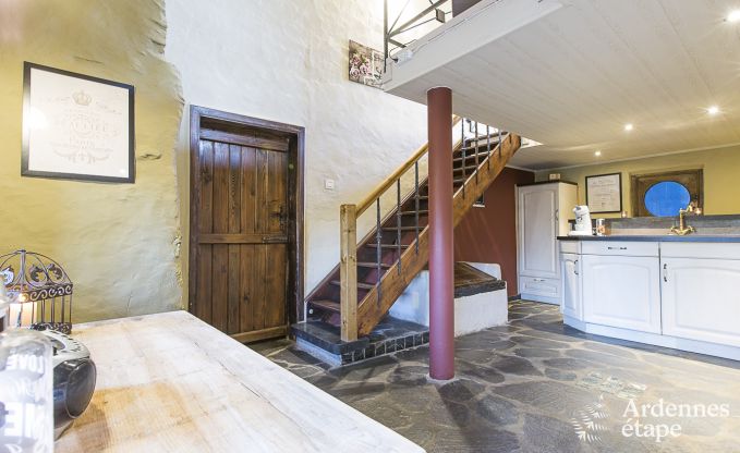 Renovated 3 stars old farmhouse in Gouvy for eight people