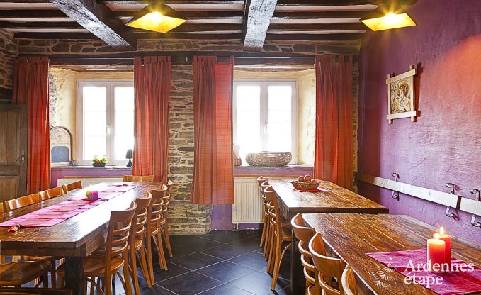 Holiday cottage in Gouvy for 23 persons in the Ardennes