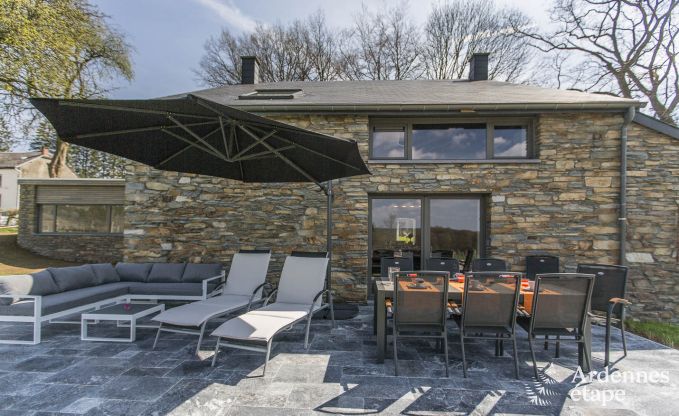 Holiday cottage in Gouvy for 9 persons in the Ardennes