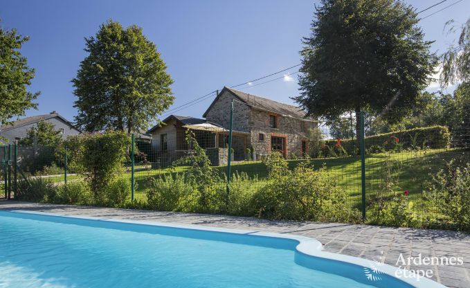 Holiday house with pool for a family holiday in Gouvy