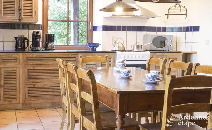 Luxury holiday home with wellness and swimming pool for 8 people between Gouvy and Houffalize