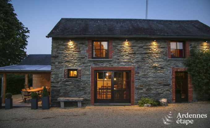 Luxury holiday home with wellness and swimming pool for 8 people between Gouvy and Houffalize