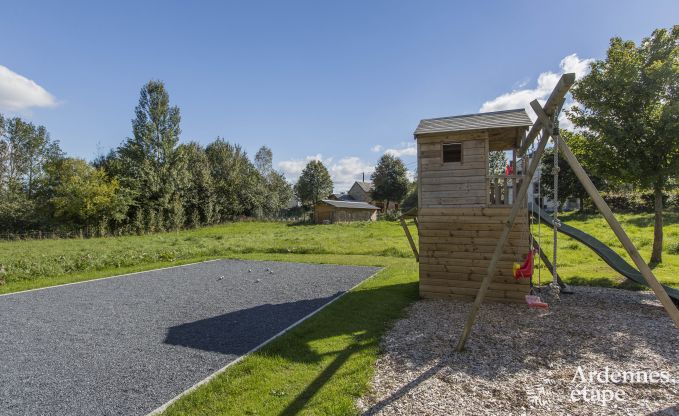 Luxury holiday home with wellness and swimming pool for 8 people between Gouvy and Houffalize