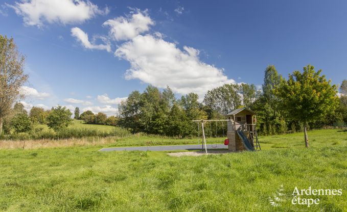 Luxury holiday home with wellness and swimming pool for 8 people between Gouvy and Houffalize