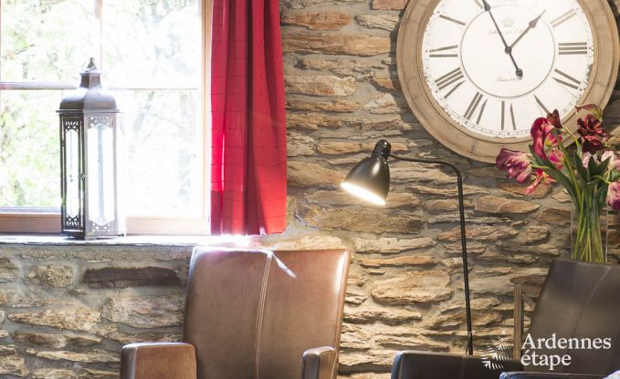 Luxury holiday home with wellness and swimming pool for 8 people between Gouvy and Houffalize