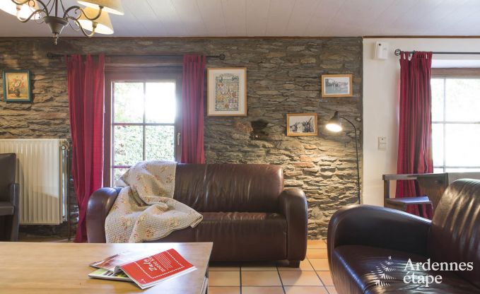 Luxury holiday home with wellness and swimming pool for 8 people between Gouvy and Houffalize