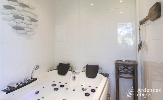Luxury holiday home with wellness and swimming pool for 8 people between Gouvy and Houffalize