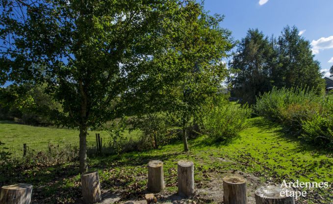 Luxury holiday home with wellness and swimming pool for 8 people between Gouvy and Houffalize