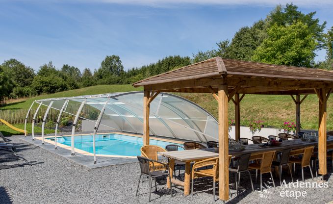 Holiday cottage in Gouvy for 22 persons in the Ardennes