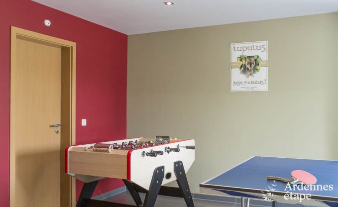 Holiday cottage in Gouvy for 22 persons in the Ardennes