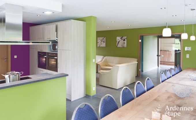 Holiday cottage in Gouvy for 22 persons in the Ardennes
