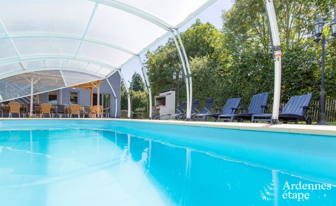 Holiday cottage in Gouvy for 22 persons in the Ardennes