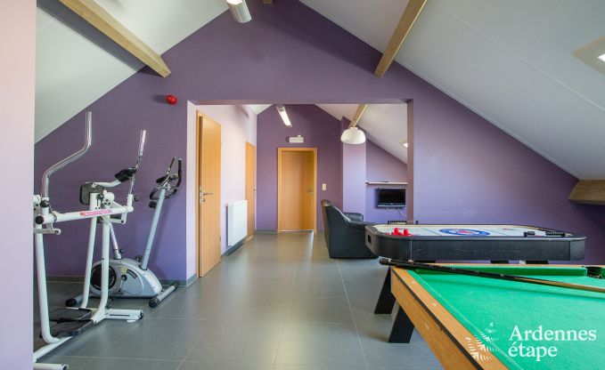 Holiday cottage in Gouvy for 22 persons in the Ardennes