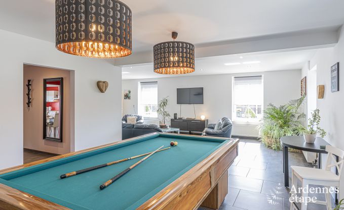 Holiday cottage close to Bouillon for 8/9 persons in the Ardennes