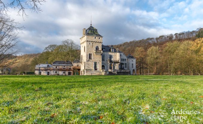 Outbuilding of a castle in 3.5 star Hamoir for 8 persons