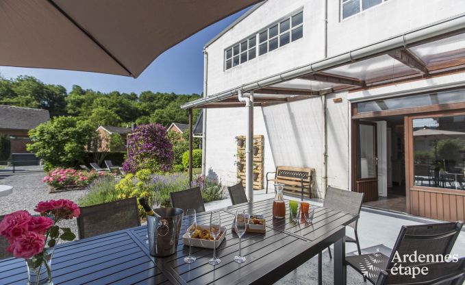 Holiday home in Hamoir for nine people in the Ardennes