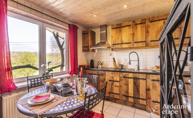 Original, romantic holiday home to rent for two people in the Ardennes