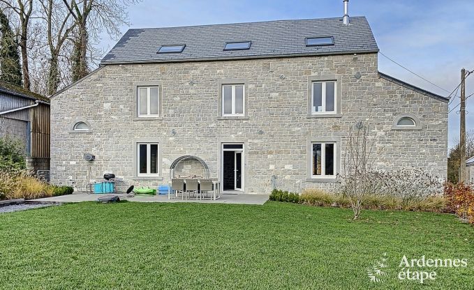 Holiday house for 9 people to rent in Hamois in the Ardennes
