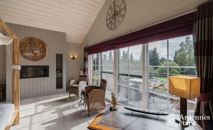 Spacious holiday home for 12 people with swimming pool and private garden in Hamois, Ardennes