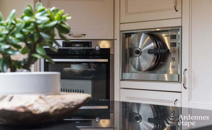 Spacious holiday home for 12 people with swimming pool and private garden in Hamois, Ardennes