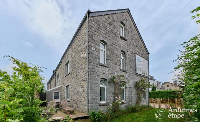 Spacious holiday home consisting of two adjoining buildings in Han-sur-Lesse for 13 people with indoor swimming pool